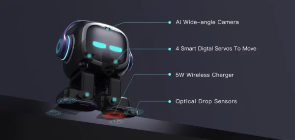Emo: Your Ultimate Desktop AI Robot Pet with 1000+ Expressions & Smart  Capabilities
